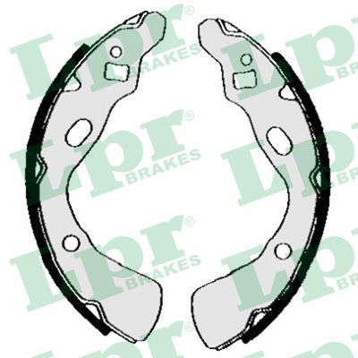 LPR 05680 Brake Shoe Set