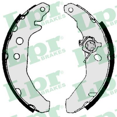 LPR 05740 Brake Shoe Set