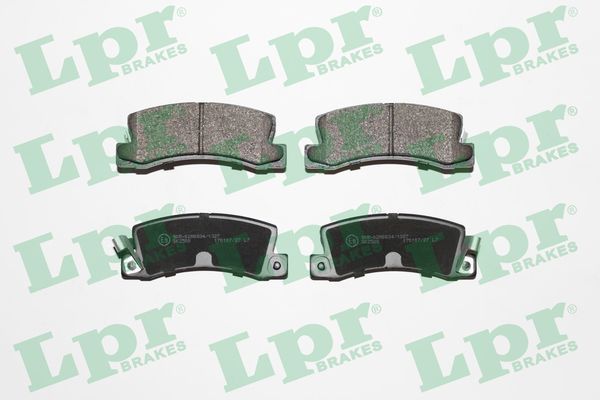 LPR 05P061 Brake Pad Set, disc brake