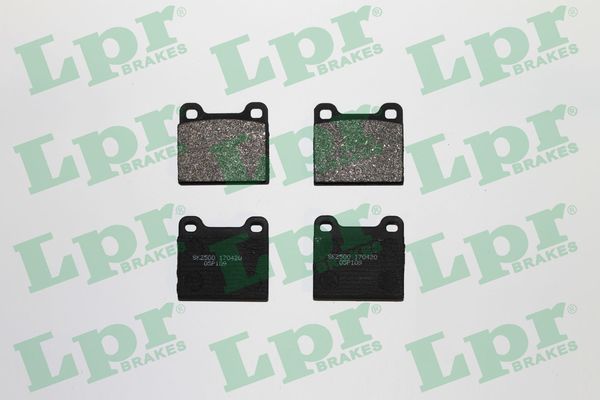 LPR 05P109 Brake Pad Set, disc brake