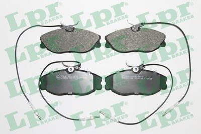 Brake Pad Set, disc brake LPR 05P1104