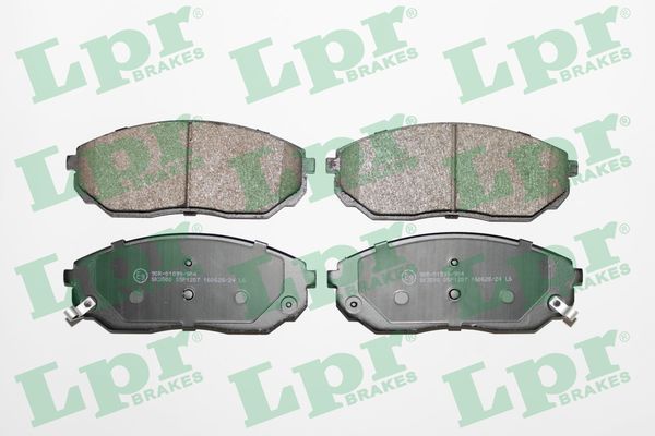 LPR 05P1207 Brake Pad Set, disc brake