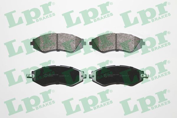 LPR 05P1209 Brake Pad Set, disc brake