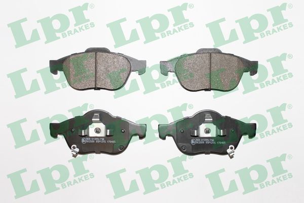 LPR 05P1215 Brake Pad Set, disc brake