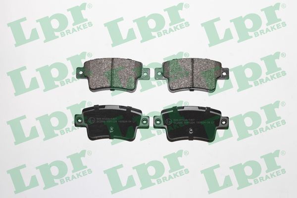 LPR 05P1224 Brake Pad Set, disc brake