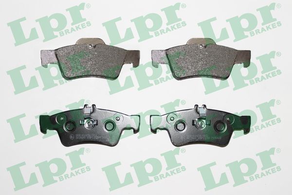 LPR 05P1232 Brake Pad Set, disc brake