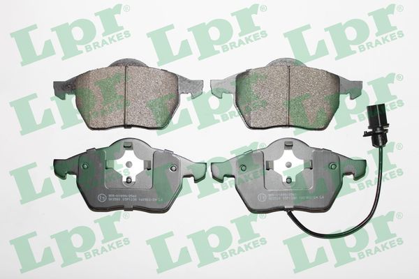 LPR 05P1238 Brake Pad Set, disc brake