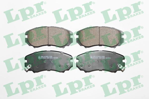 LPR 05P1369 Brake Pad Set, disc brake