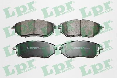 Brake Pad Set, disc brake LPR 05P1402