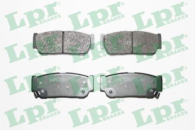 Brake Pad Set, disc brake LPR 05P1504