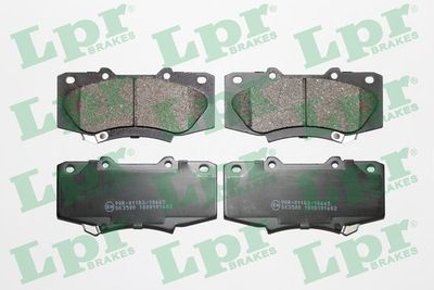 Brake Pad Set, disc brake LPR 05P1682