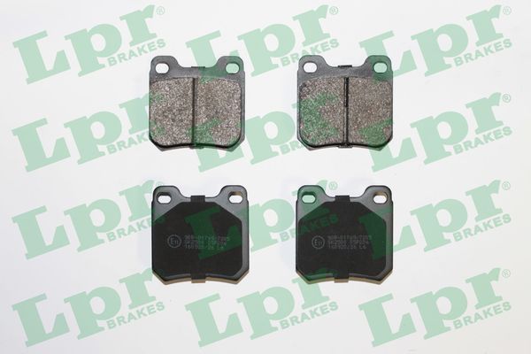 LPR 05P206 Brake Pad Set, disc brake