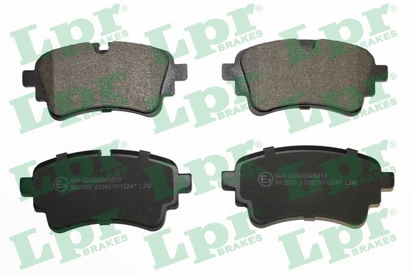 LPR 05P2247 Brake Pad Set, disc brake