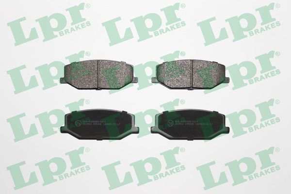 LPR 05P290 Brake Pad Set, disc brake