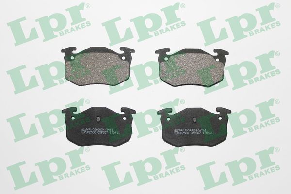 LPR 05P307 Brake Pad Set, disc brake