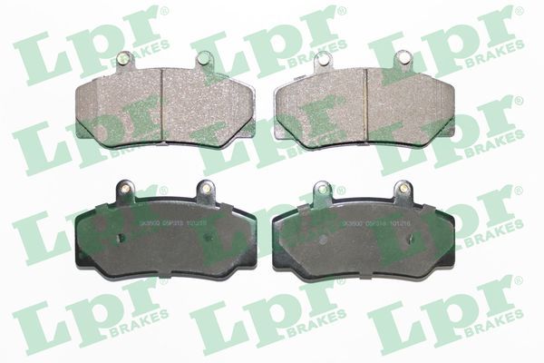 LPR 05P318 Brake Pad Set, disc brake