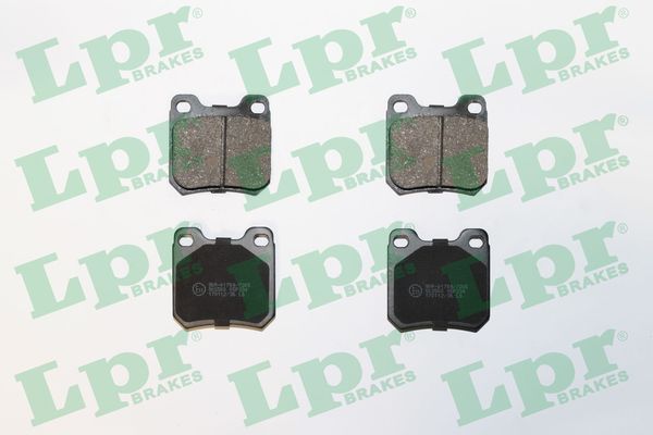 LPR 05P334 Brake Pad Set, disc brake