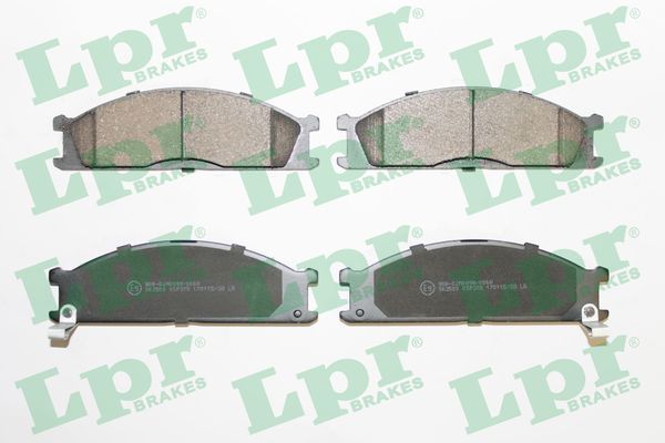 LPR 05P378 Brake Pad Set, disc brake