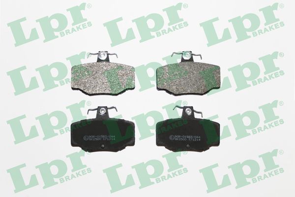 LPR 05P387 Brake Pad Set, disc brake