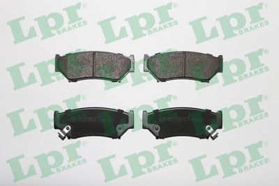 Brake Pad Set, disc brake LPR 05P396