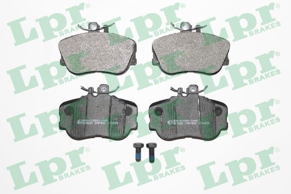 LPR 05P492 Brake Pad Set, disc brake