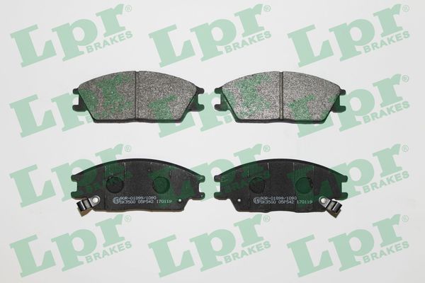 LPR 05P542 Brake Pad Set, disc brake