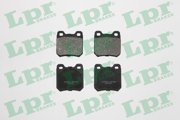 LPR 05P584 Brake Pad Set, disc brake