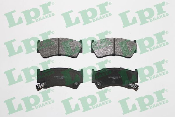 LPR 05P617 Brake Pad Set, disc brake