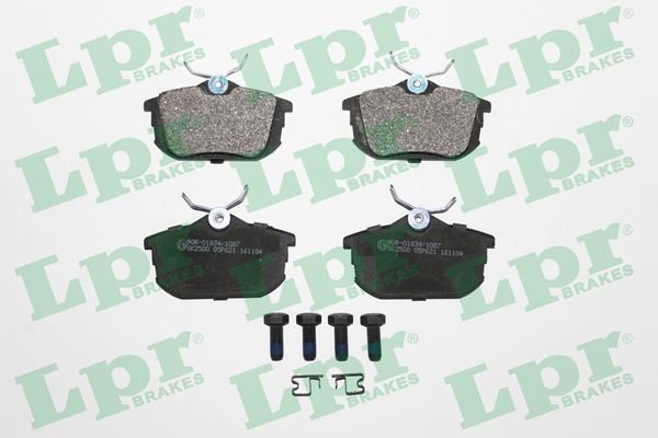 LPR 05P621 Brake Pad Set, disc brake