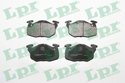 Brake Pad Set, disc brake LPR 05P642