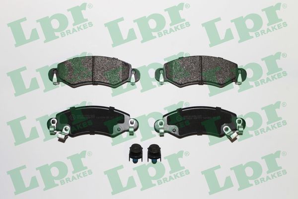 LPR 05P777 Brake Pad Set, disc brake