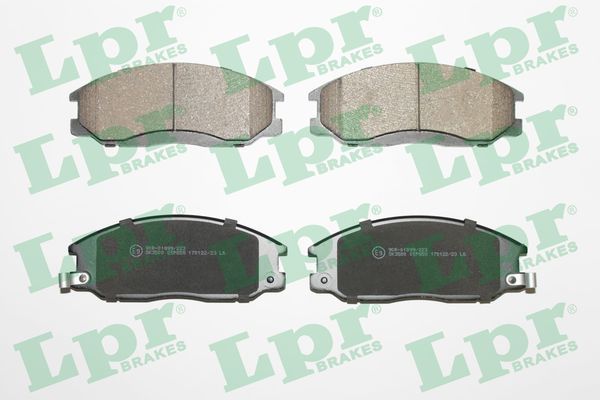 LPR 05P858 Brake Pad Set, disc brake