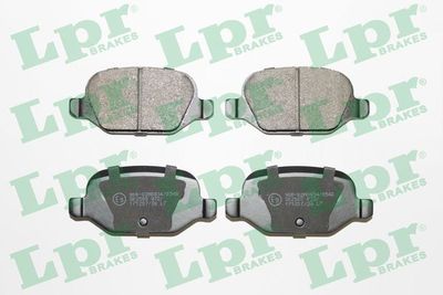 Brake Pad Set, disc brake LPR 05P872