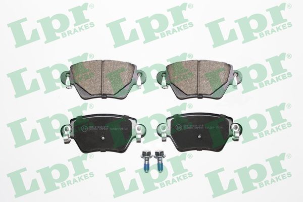 LPR 05P897 Brake Pad Set, disc brake