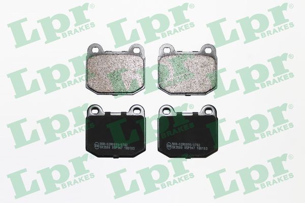 LPR 05P947 Brake Pad Set, disc brake