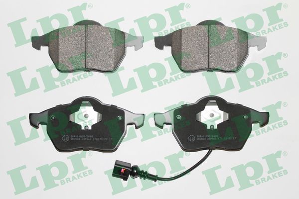 LPR 05P969 Brake Pad Set, disc brake