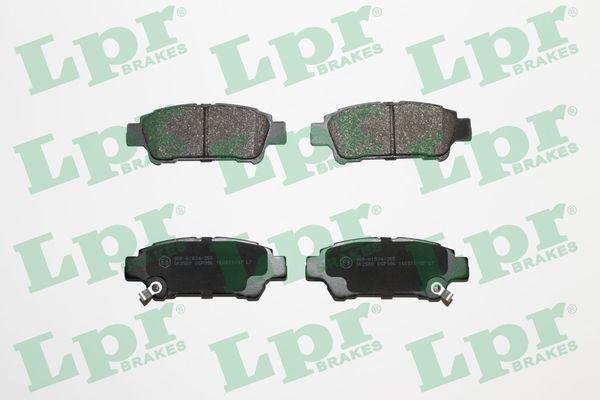 LPR 05P996 Brake Pad Set, disc brake