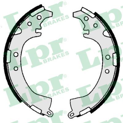 LPR 06680 Brake Shoe Set