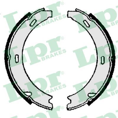 Brake Shoe Set, parking brake LPR 06870