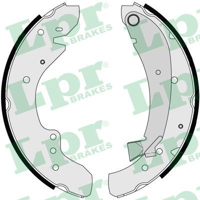 Brake Shoe Set LPR 07110