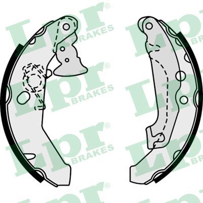 Brake Shoe Set LPR 07560