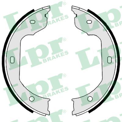 Brake Shoe Set, parking brake LPR 09110