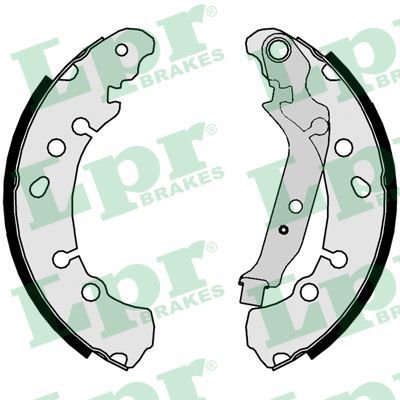 LPR 09320 Brake Shoe Set