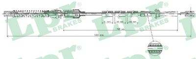 Accelerator Cable LPR C0073A