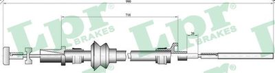 Cable Pull, clutch control LPR C0221C