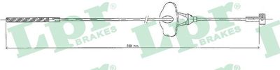 Cable Pull, parking brake LPR C0251B