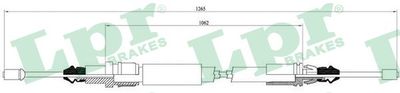 Cable Pull, parking brake LPR C0706B