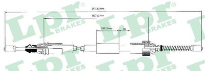 Cable Pull, parking brake LPR C1044B