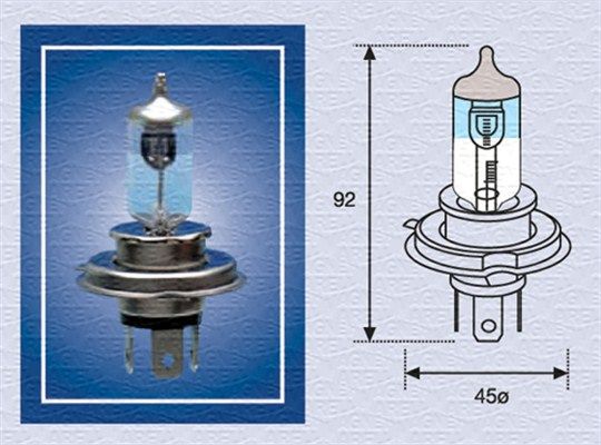 MAGNETI MARELLI 002585100000 Bulb, spotlight