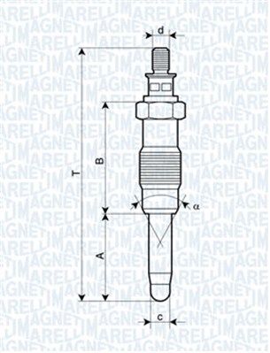 Glow Plug MAGNETI MARELLI 062900010304